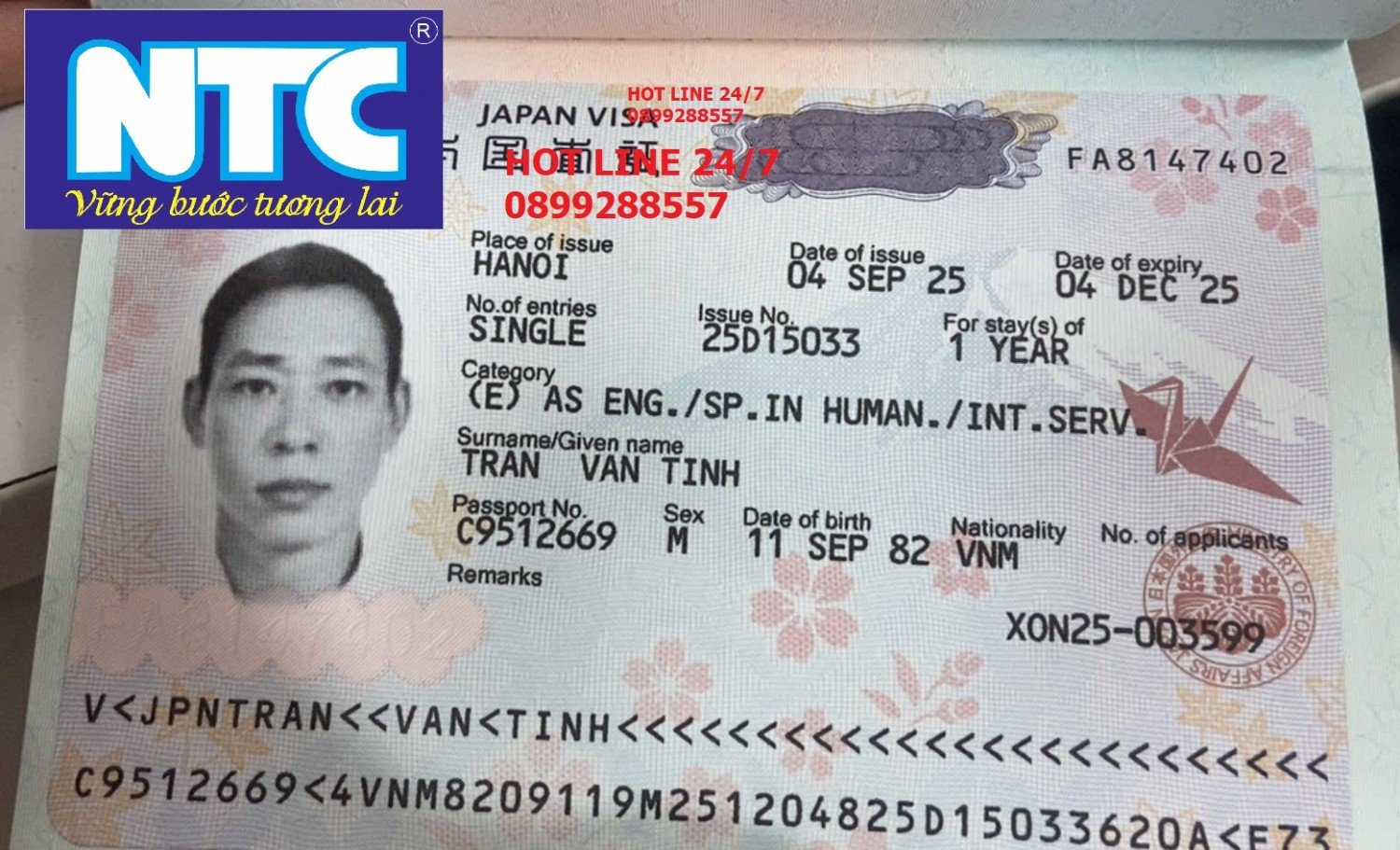 KTV TRAN VAN TINH- TRUNG CAP DIEN LANH- NTC